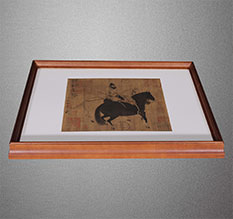 吉安市书画装裱配框服务案例